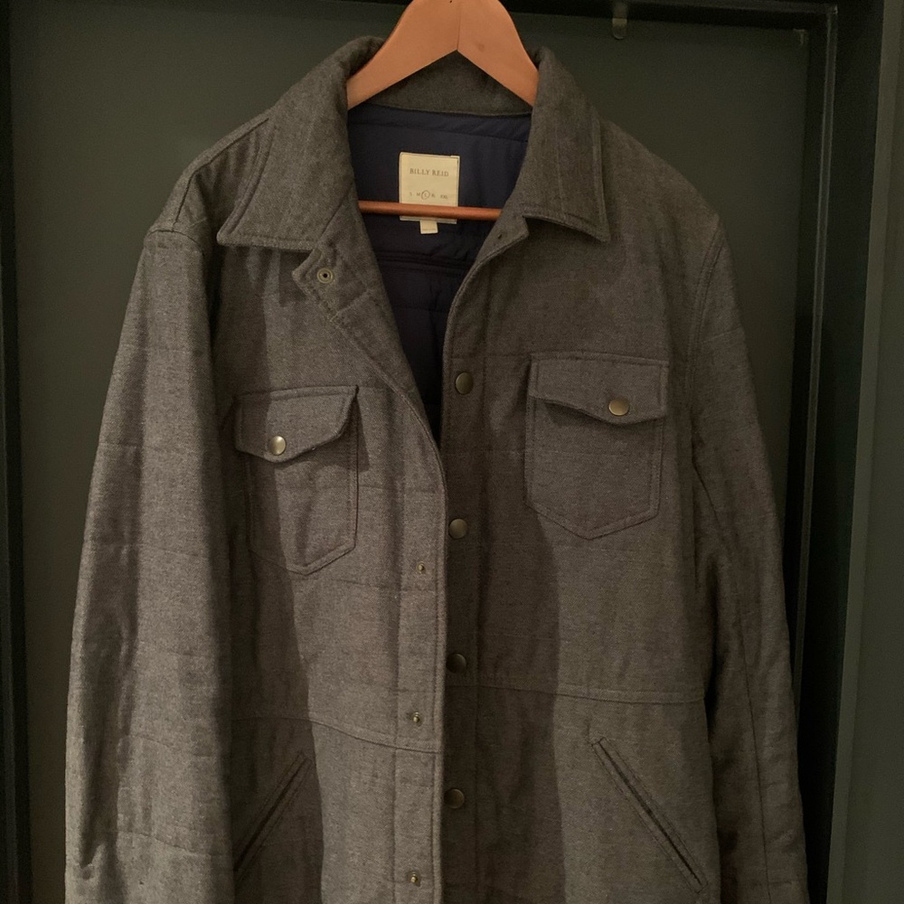 Billy Reid quilted jacket L